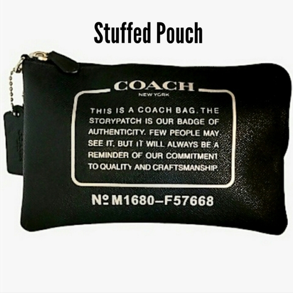 Authentic COACH Story Pouch | XL Clutch /Wristlet | Crossgrain Leather | EUC - Picture 3 of 16